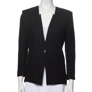 Helmut Lang Black Evening Blazer
